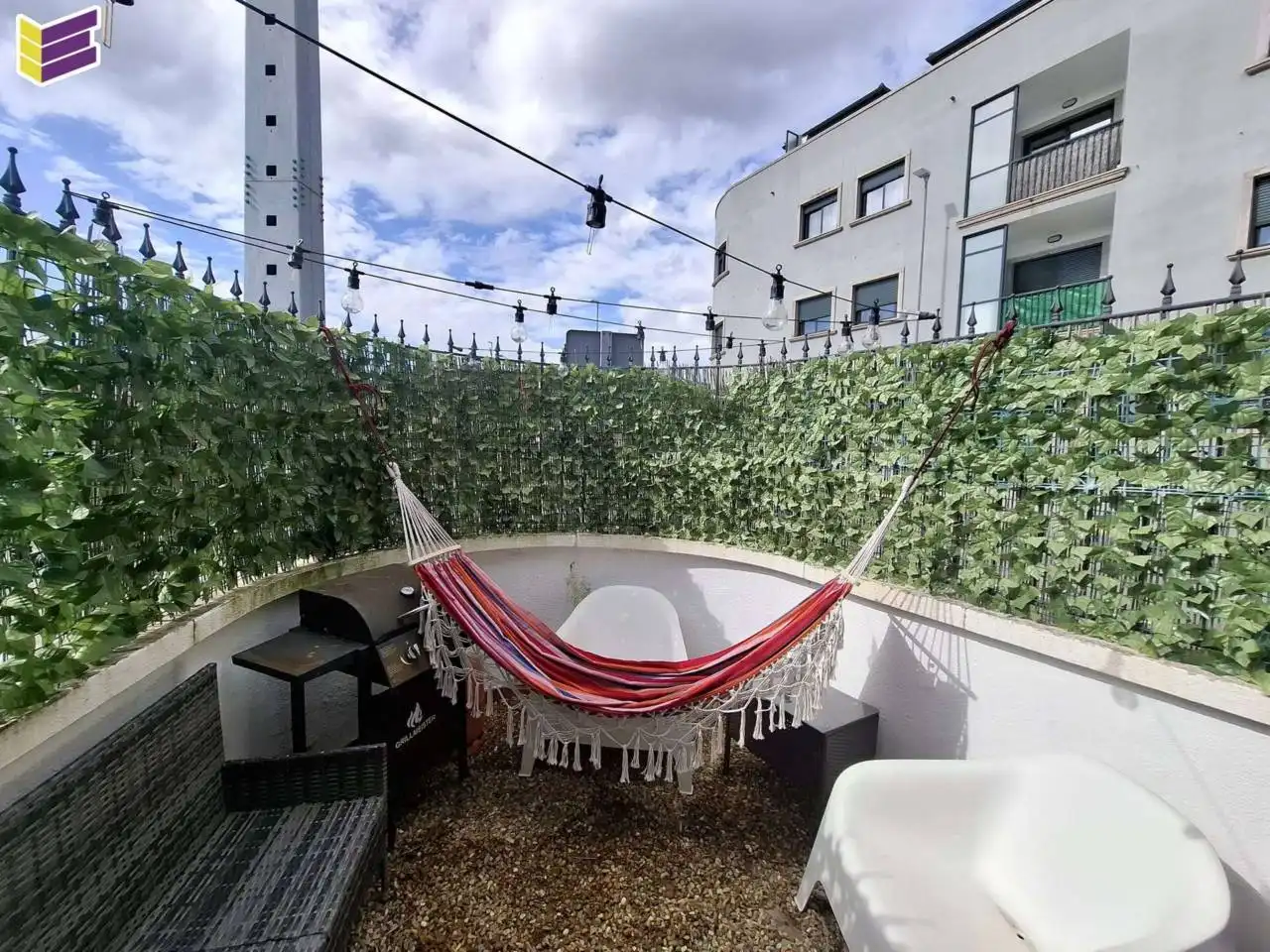 Terraza de Piso en venta en O Rosal   con Calefacción, Jardín privado y Terraza