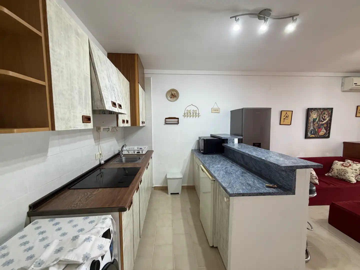 Cocina de Piso de alquiler en Empuriabrava con Aire acondicionado y Terraza