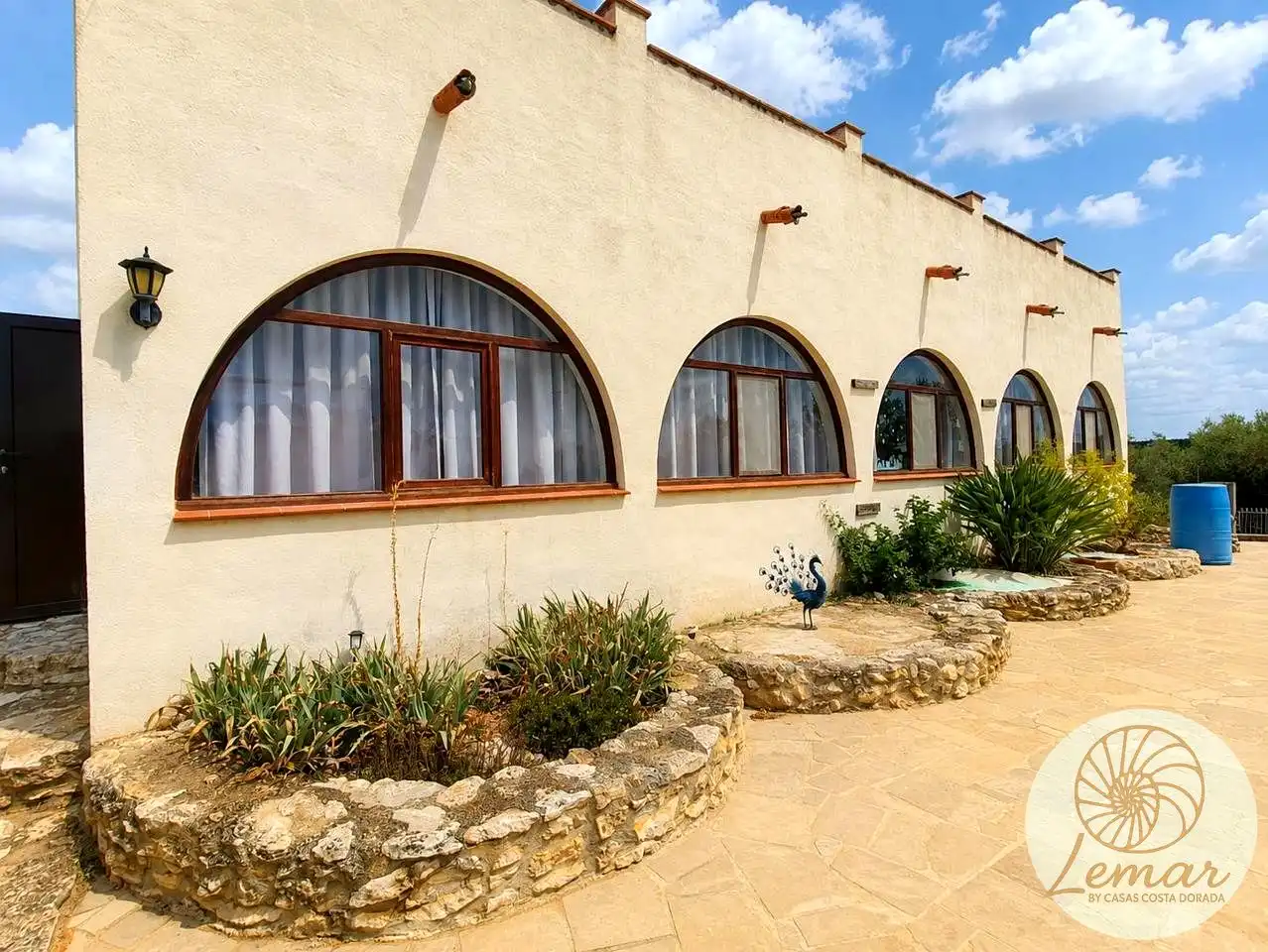 Außenansicht von Country house zum Verkauf in L'Ametlla de Mar  mit Klimaanlage, Heizung und Privatgarten