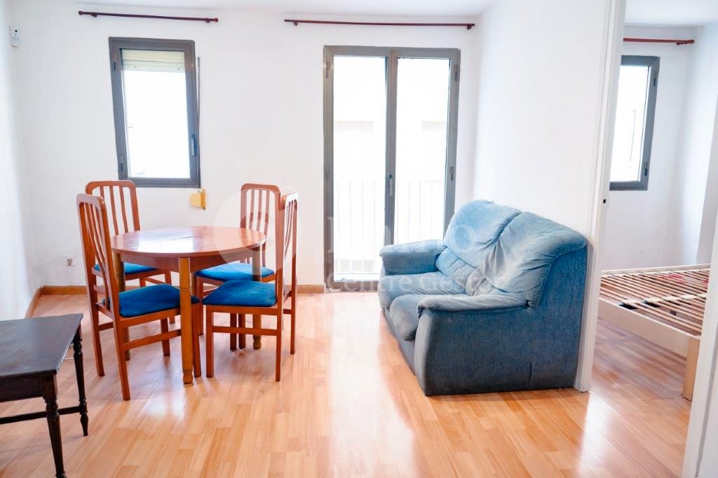 Sala d'estar de Apartament en venda en  Lleida Capital amb Parquet i Balcó