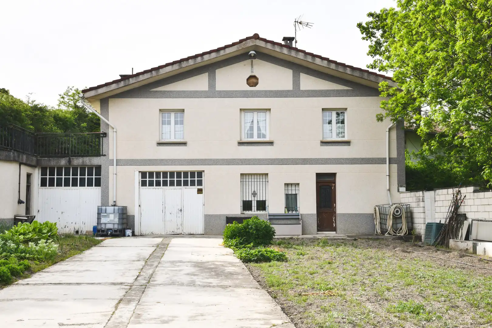 Vista exterior de Casa o chalet en venta en Asparrena con Calefacción, Jardín privado y Terraza