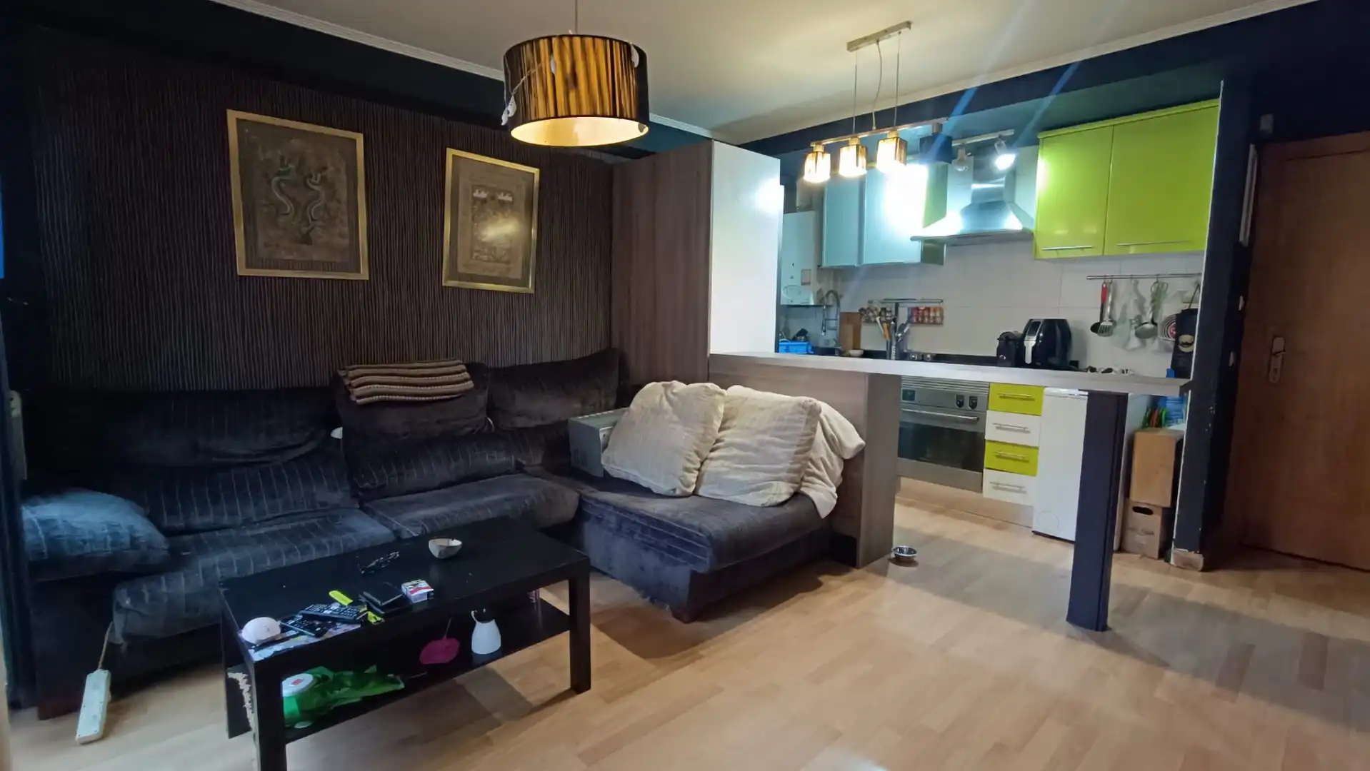 Wohnzimmer von Wohnung zum Verkauf in Castellanos de Moriscos mit Heizung, Möbliert und Ofen