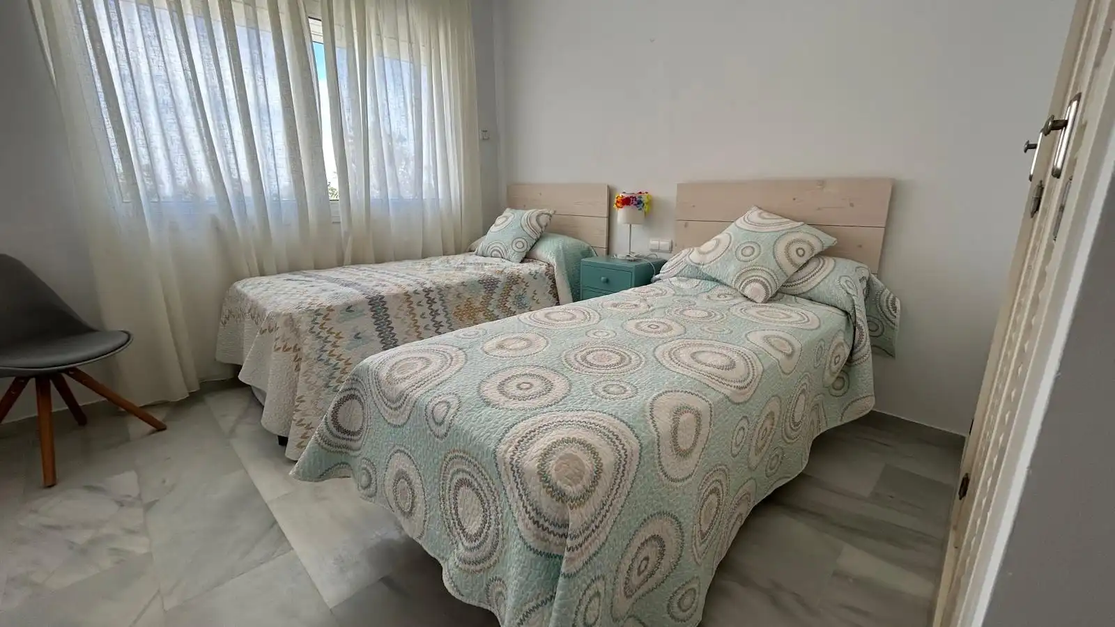 Bedroom of Flat for sale in Rota  with Terrace, Storage room and Furnished