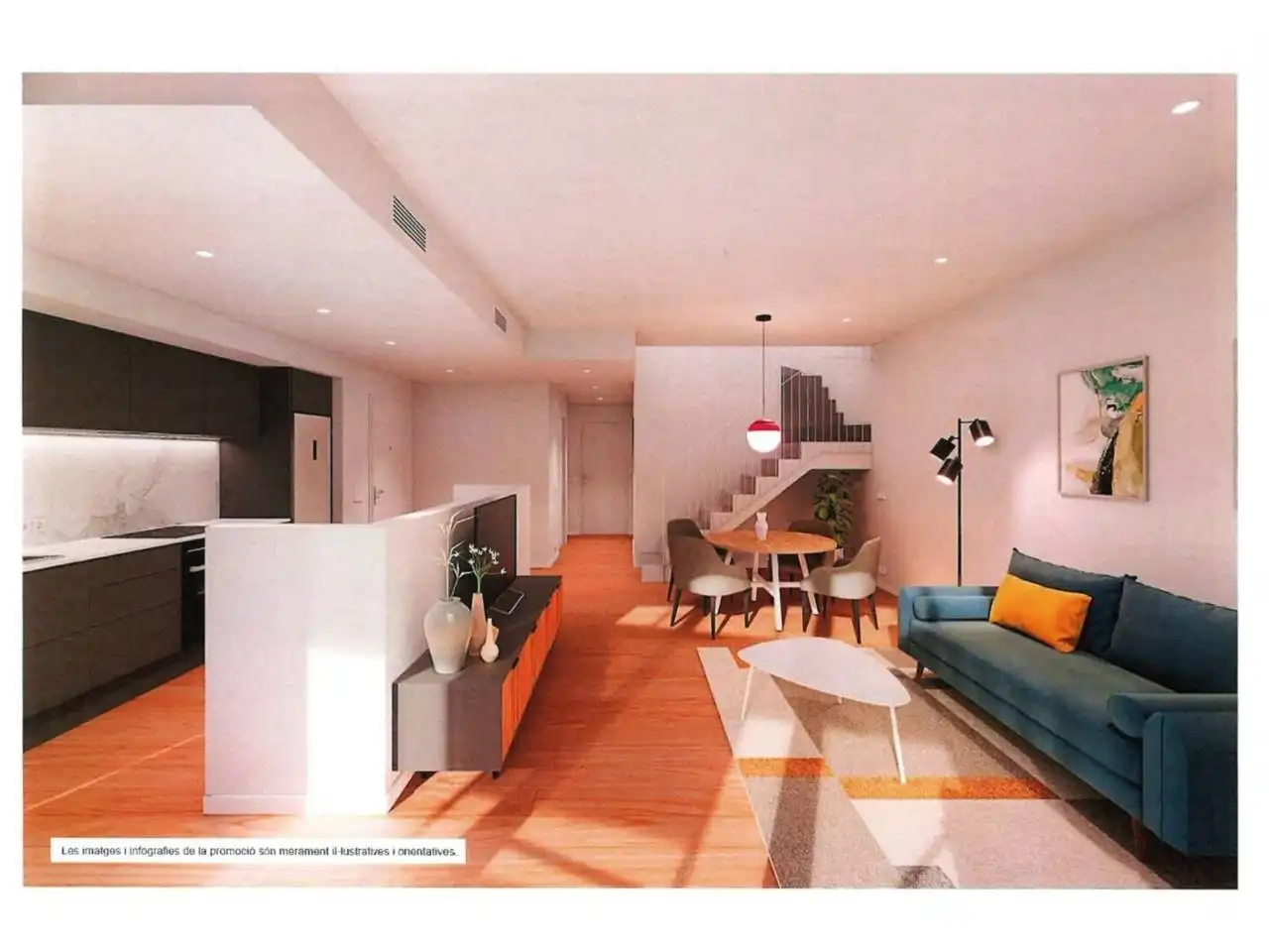 Sala de estar de Piso en venta en Lliçà d'Amunt con Aire acondicionado, Calefacción y Terraza