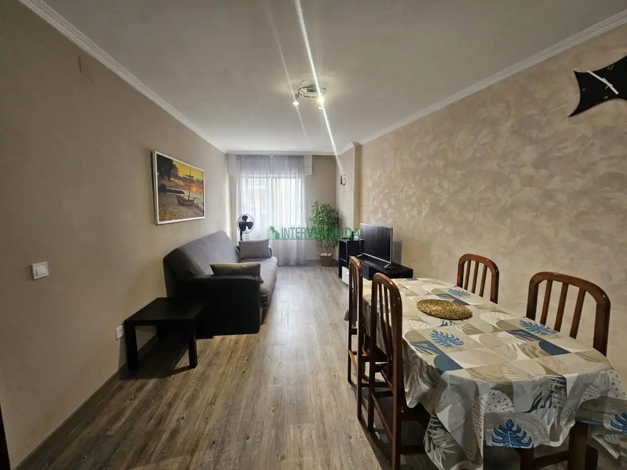 Sala d'estar de Pis en venda en Sanxenxo amb Terrassa i Moblat