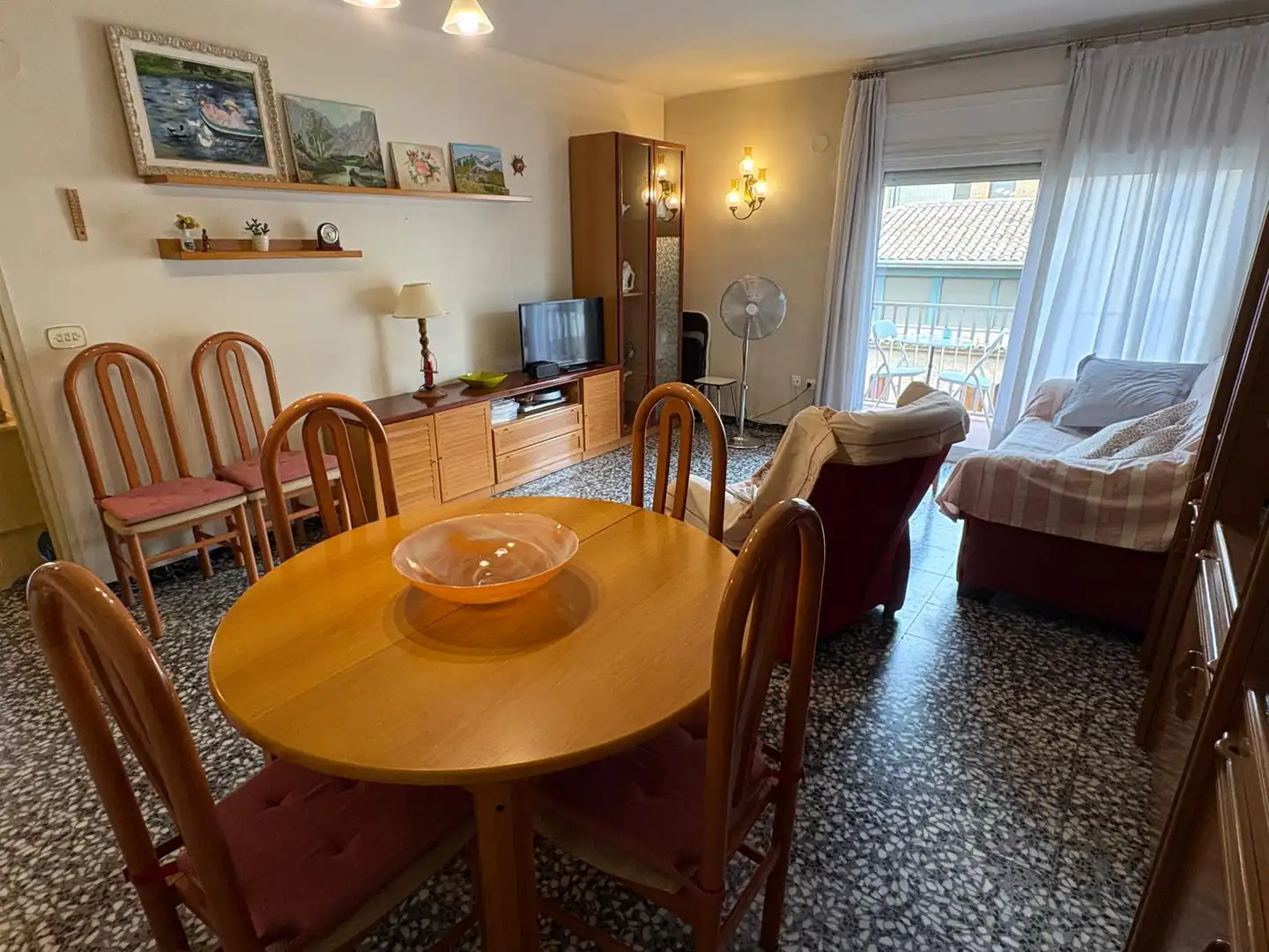 Dining room of Flat for sale in Solsona  with Furnished and Balcony