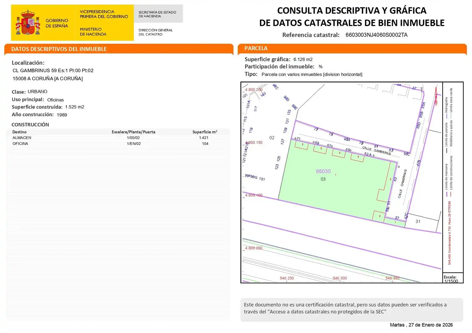 Industrial building for sale in Calle de Gambrinus 61, imagen 11