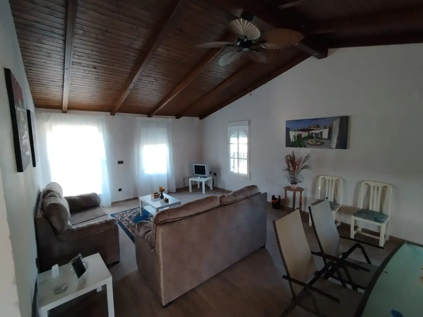 Sala de estar de Casa o chalet en venta en Cabra con Piscina y Amueblado