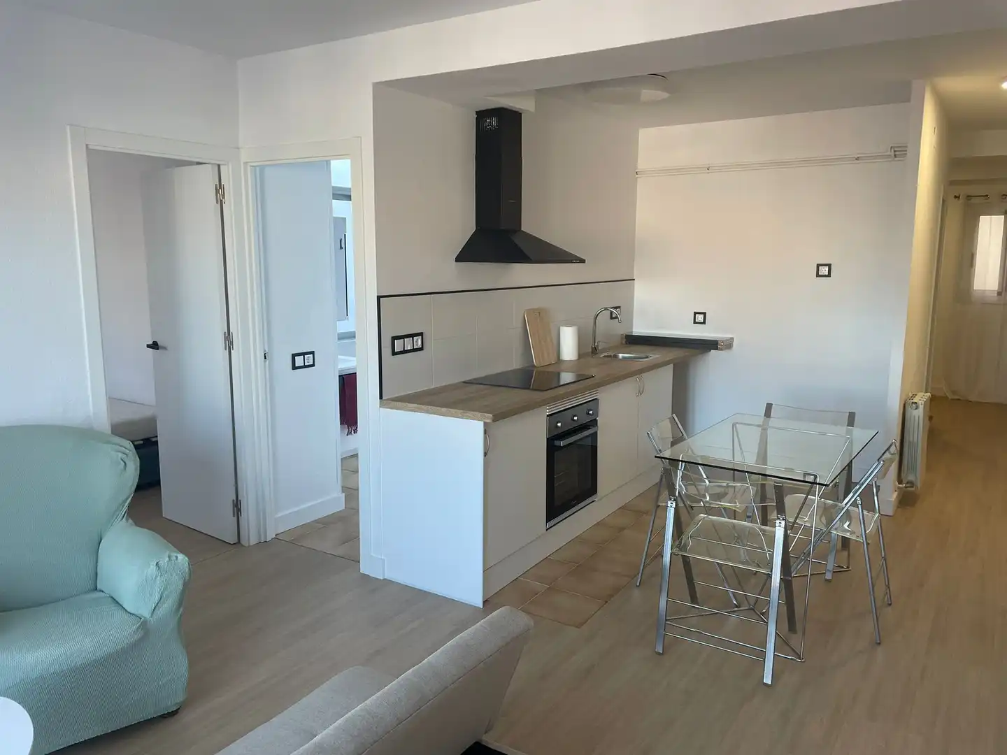 Cocina de Ático de alquiler en Tarragona con Aire acondicionado, Calefacción y Parquet