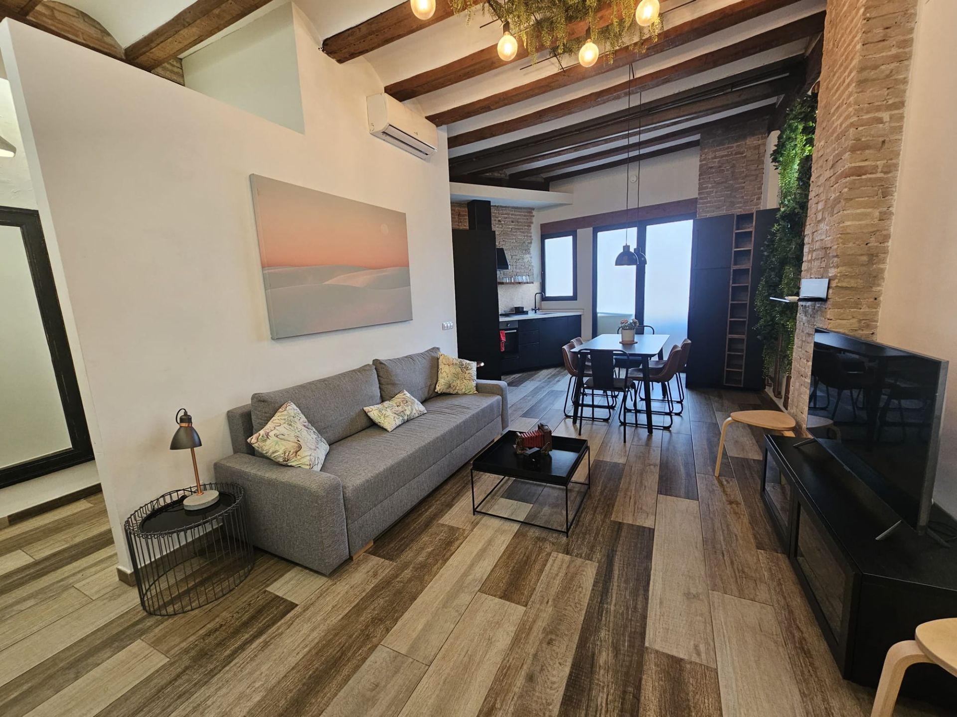 Sala d'estar de Pis en venda en  Valencia Capital amb Aire condicionat, Calefacció i Terrassa