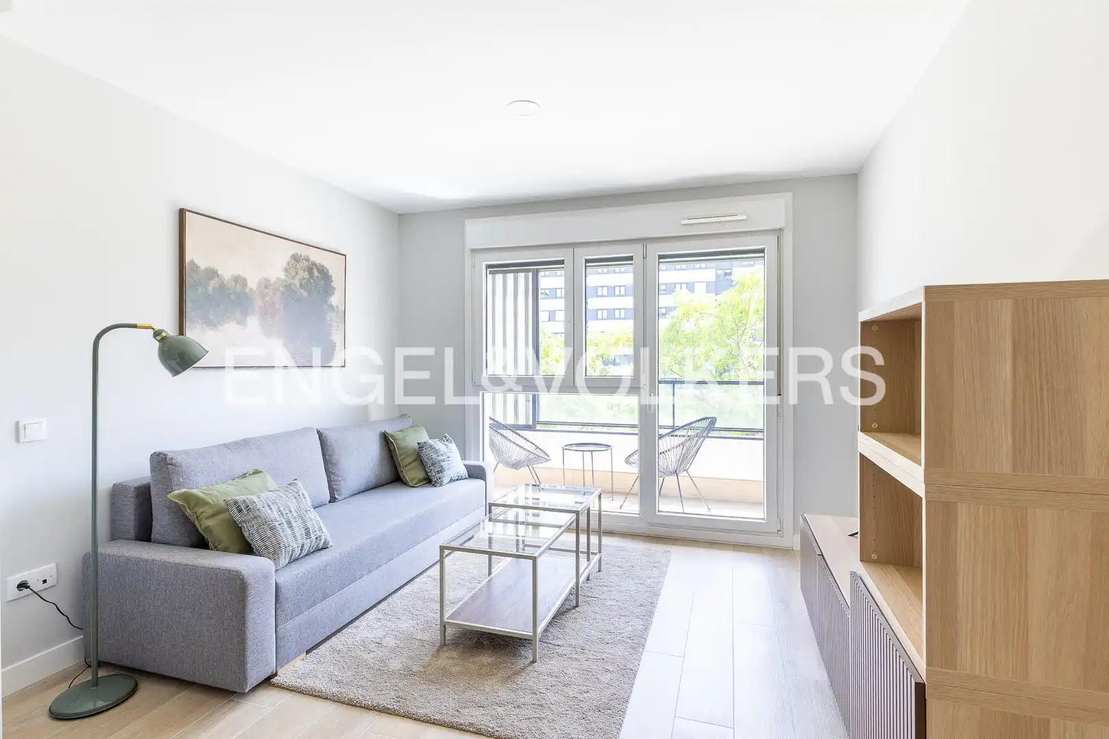 Terrasse von Wohnung zur Miete in Hortaleza