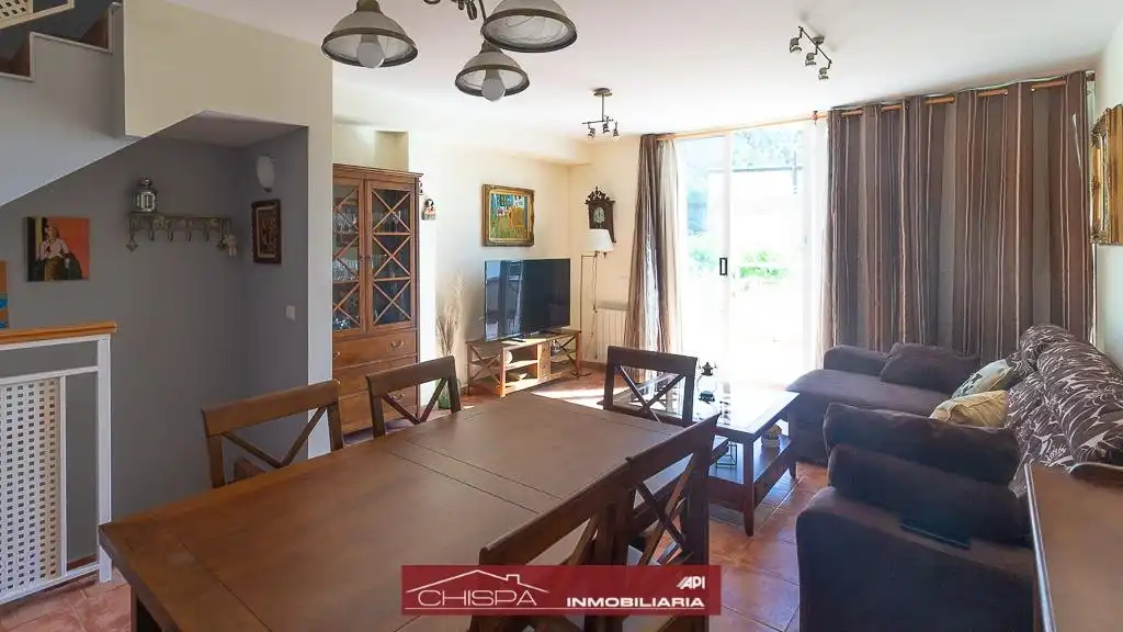 Wohnzimmer von Einfamilien-Reihenhaus zur Miete in Náquera mit Heizung, Privatgarten und Terrasse