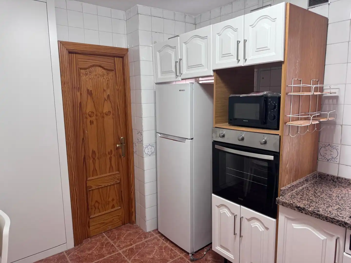 Cocina de Piso de alquiler en Málaga con Aire acondicionado, Amueblado y Horno