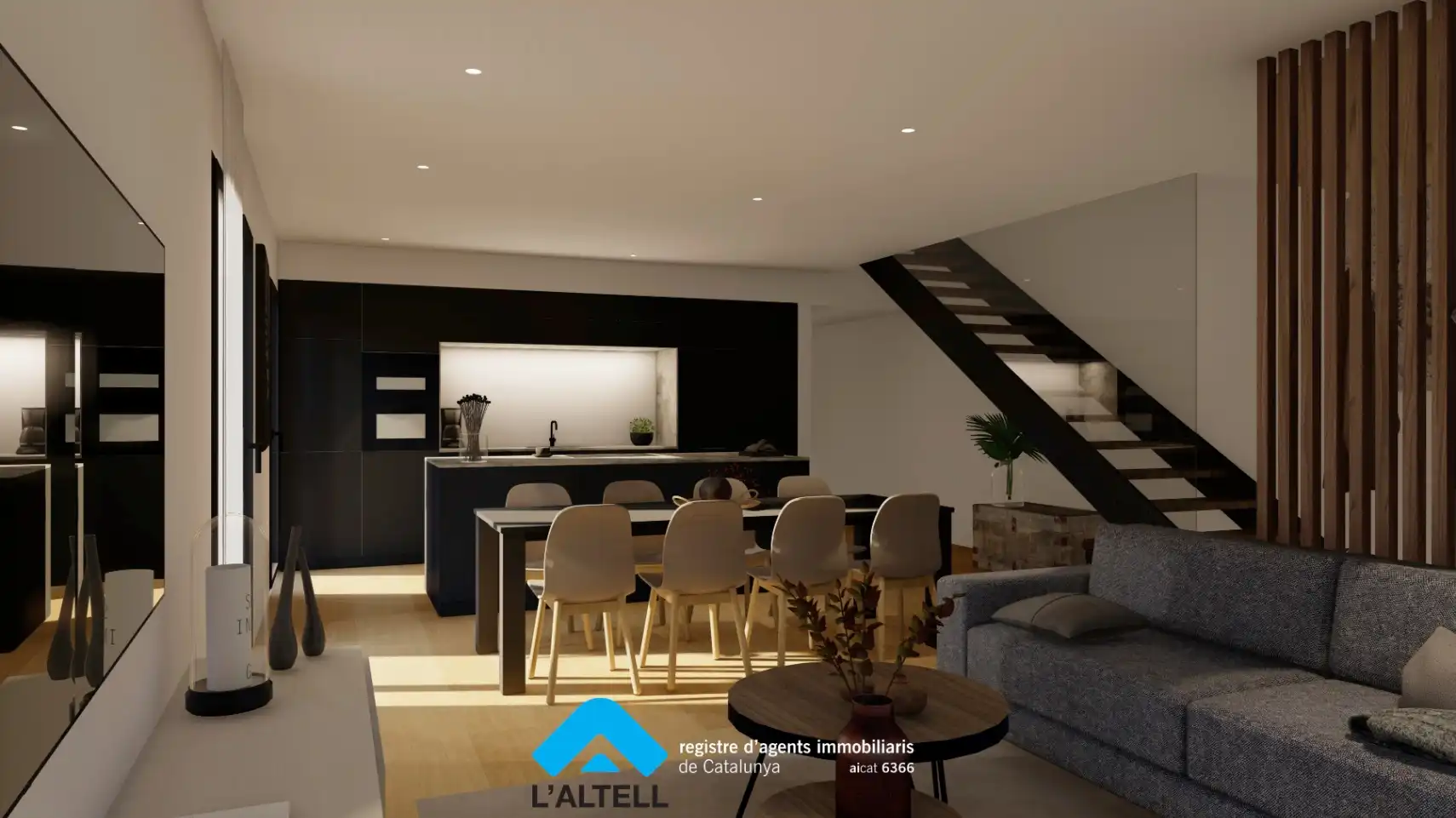 Sala d'estar de Casa o xalet en venda en L'Ametlla del Vallès amb Aire condicionat, Calefacció i Jardí privat