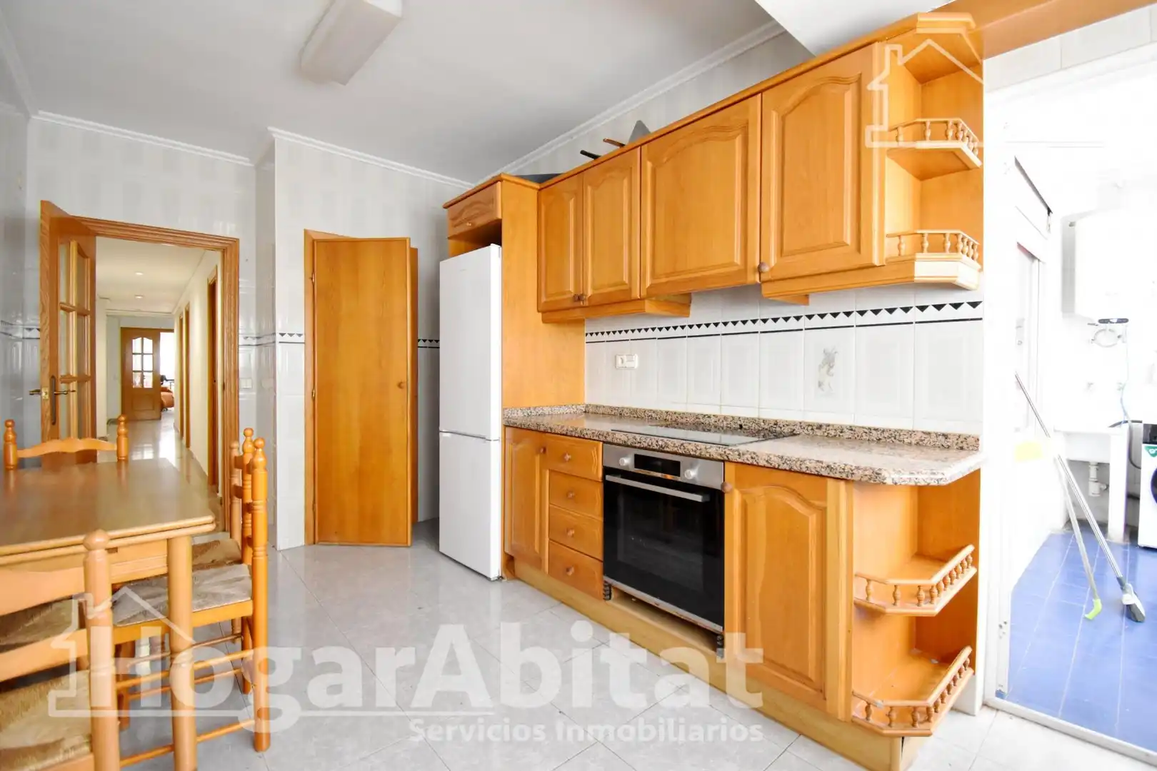 Cocina de Piso en venta en Gandia con Terraza y Amueblado