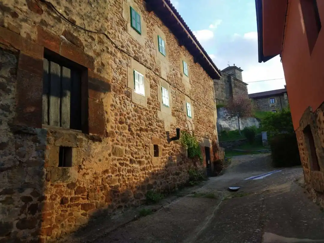 Exterior view of Houses for sale in Valle de Manzanedo  with Furnished