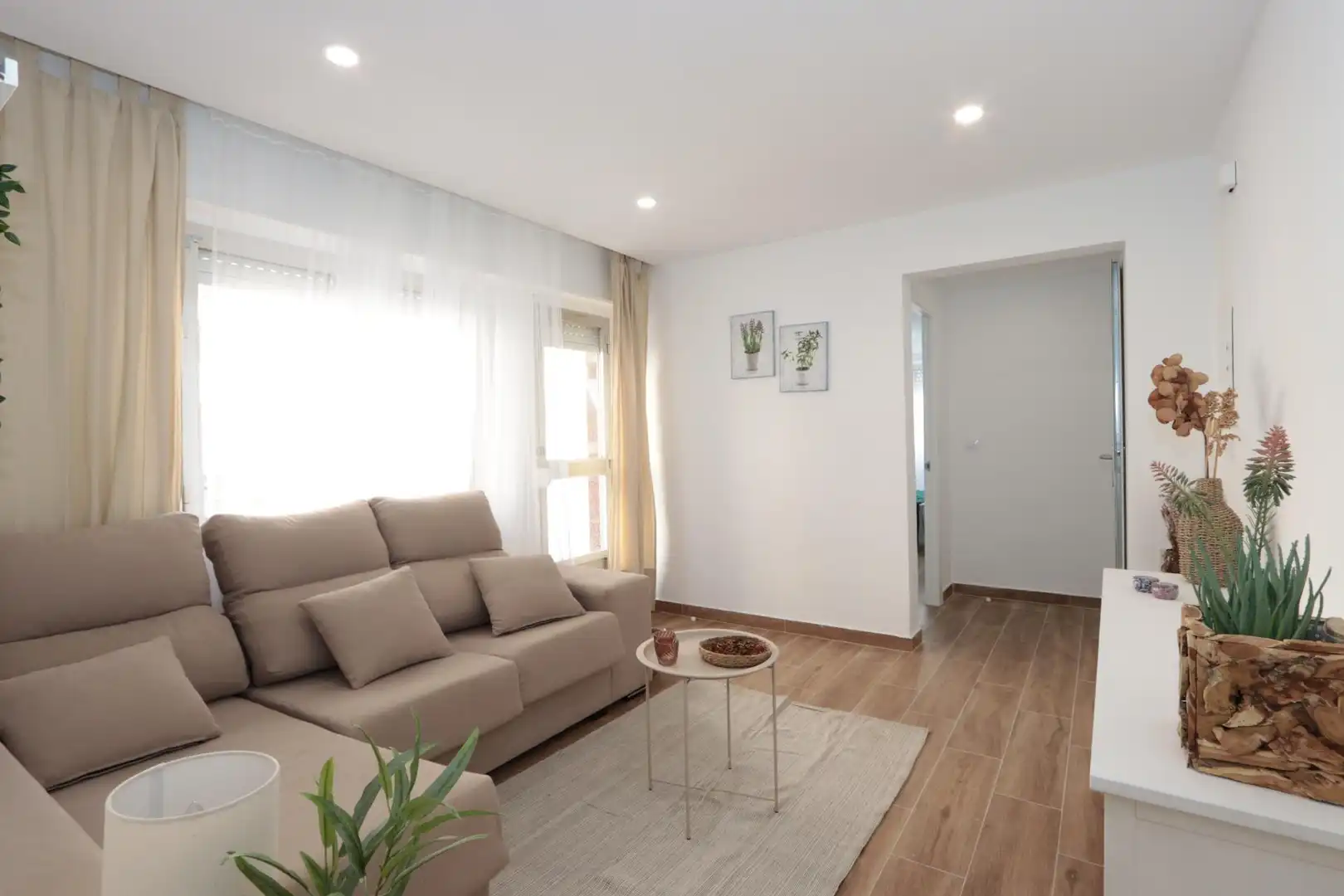 Living room of Flat for rent in Cartagena  with Terrace and Furnished