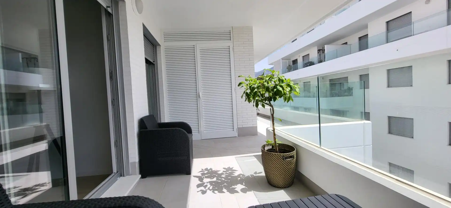 Terrassa de Apartament de lloguer en Marbella amb Aire condicionat, Calefacció i Terrassa