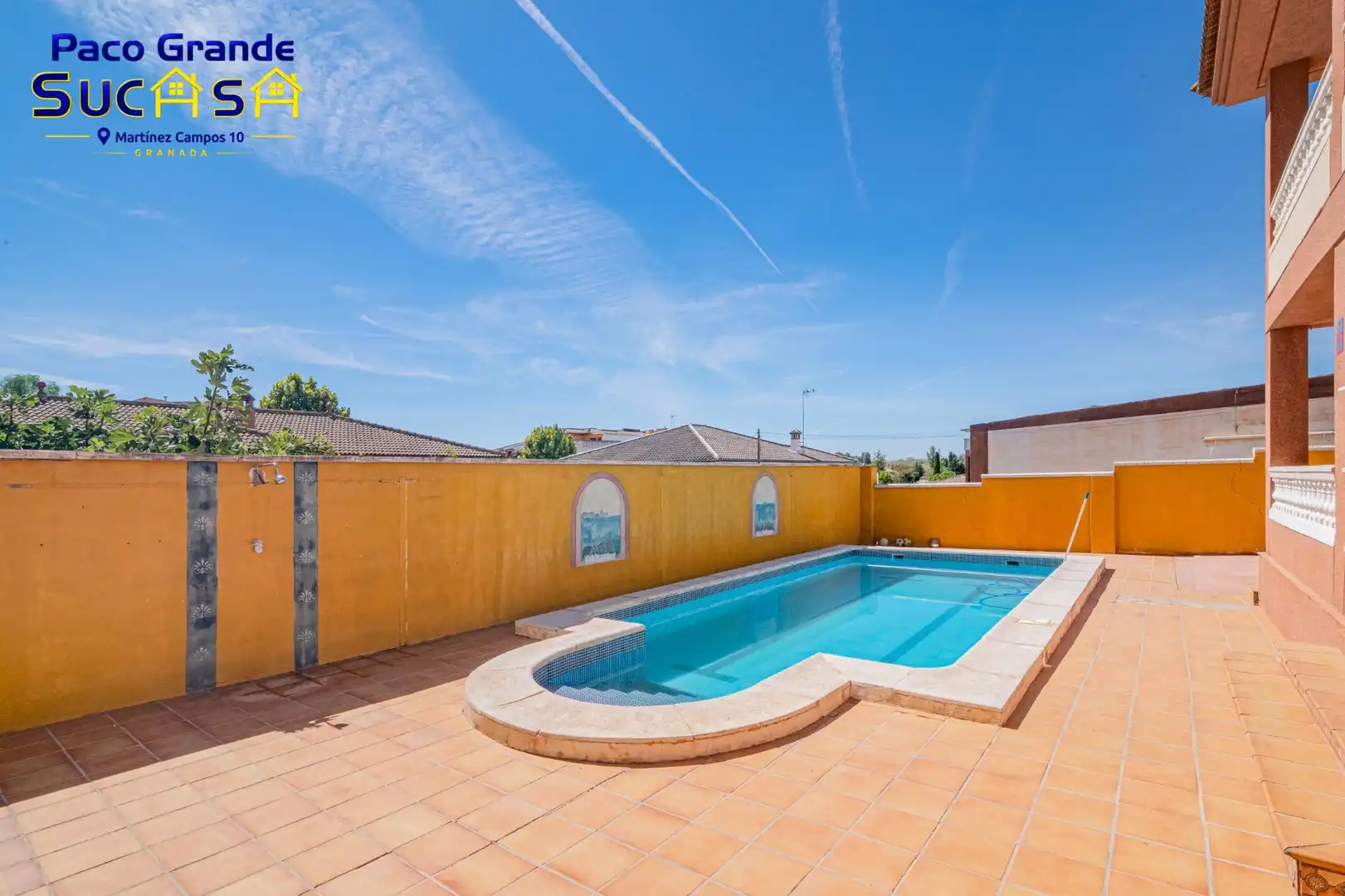 Piscina de Casa o chalet en venta en Láchar, Granada