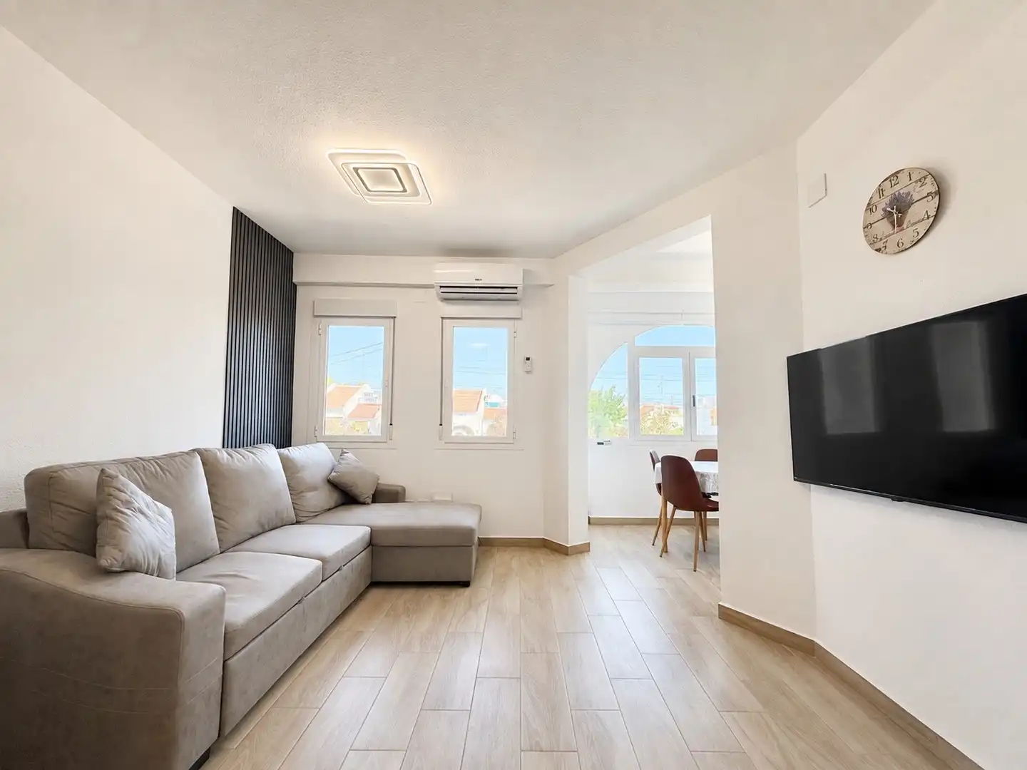 Living room of Apartments for rent in Torrevieja  with Air Conditioner, Heating and Swimming Pool