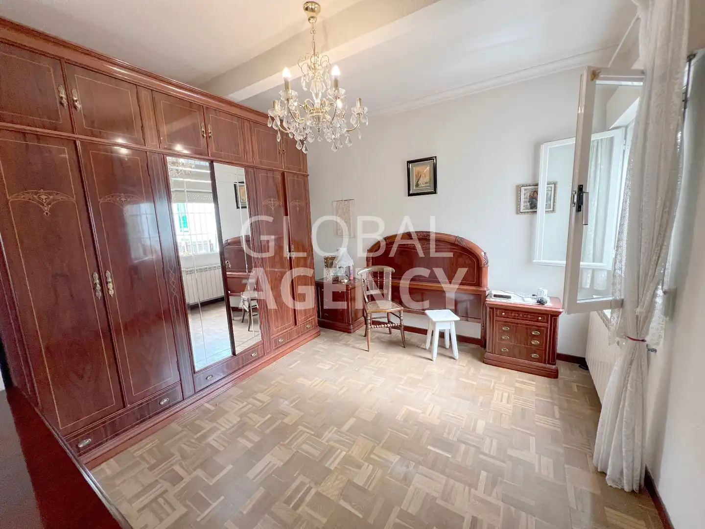 Bedroom of Attic for sale in Madrid  with Air Conditioner, Heating and Parquet flooring