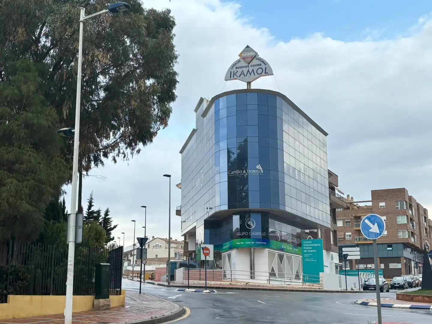 Vista exterior de Oficina de alquiler en Molina de Segura con Calefacción