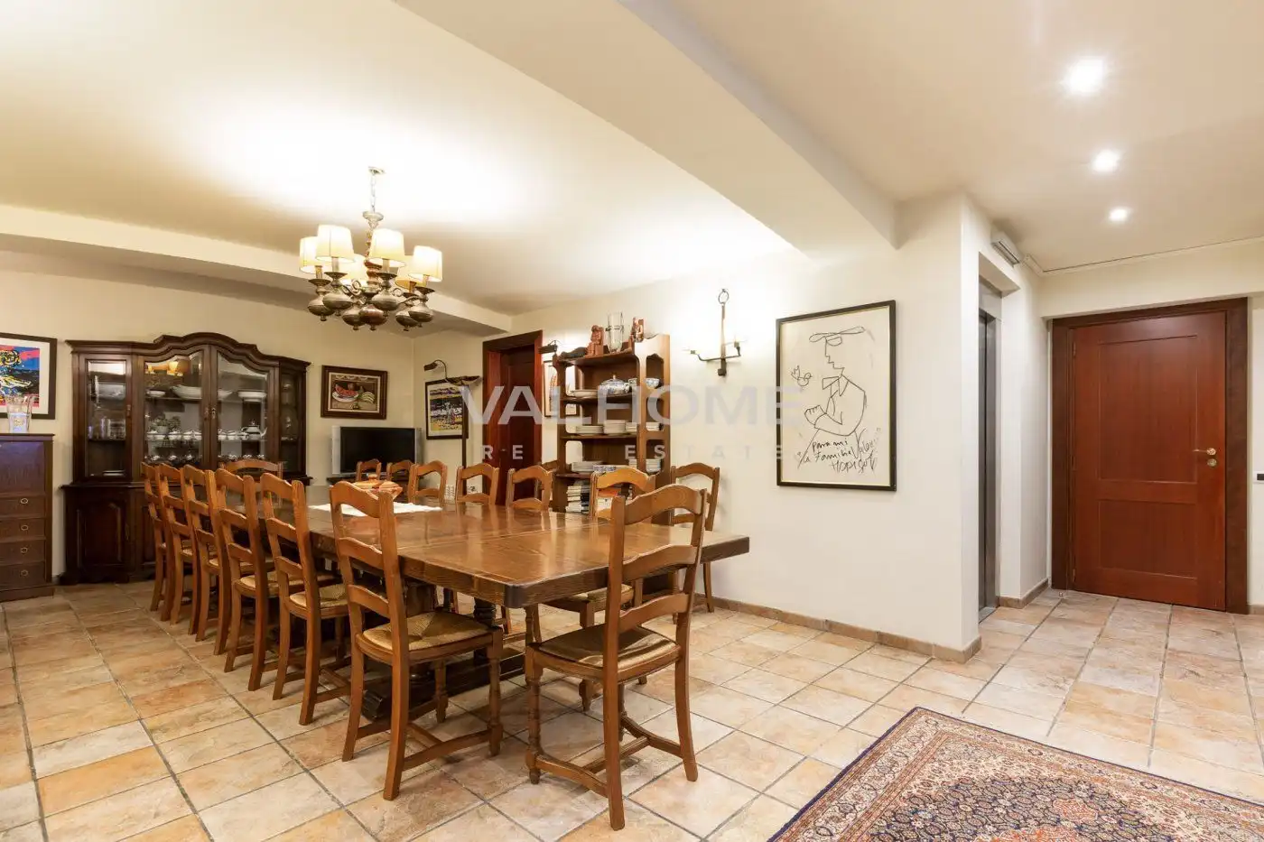 Comedor de Casa o chalet en venta en Sant Cugat del Vallès con Aire acondicionado, Calefacción y Jardín privado