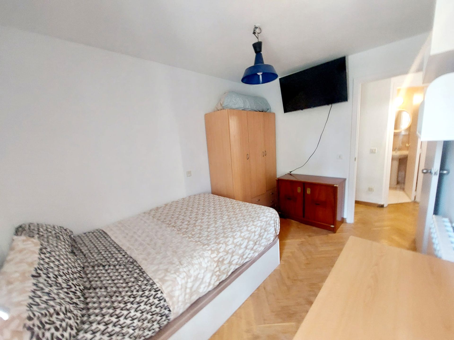 Bedroom of Flat to rent in  Madrid Capital  with Furnished, Oven and Washing machine