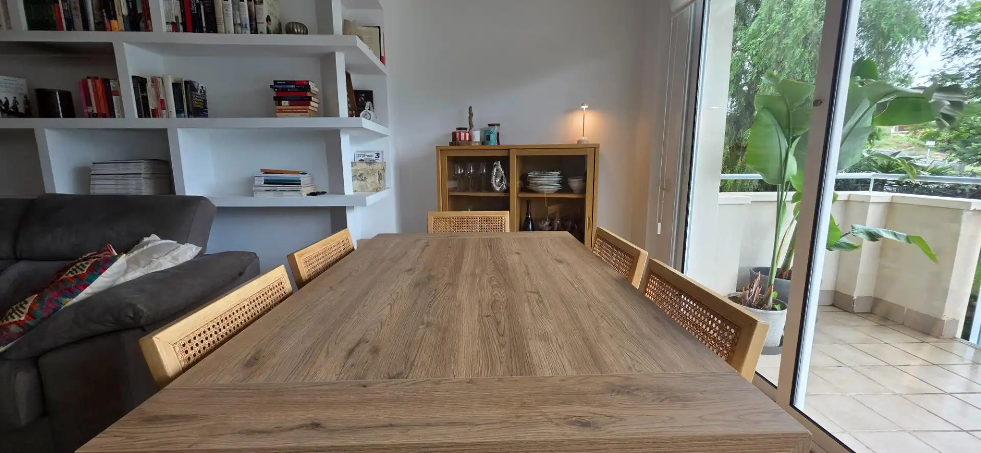 Comedor de Apartamento en venta en Sitges con Aire acondicionado, Calefacción y Jardín privado