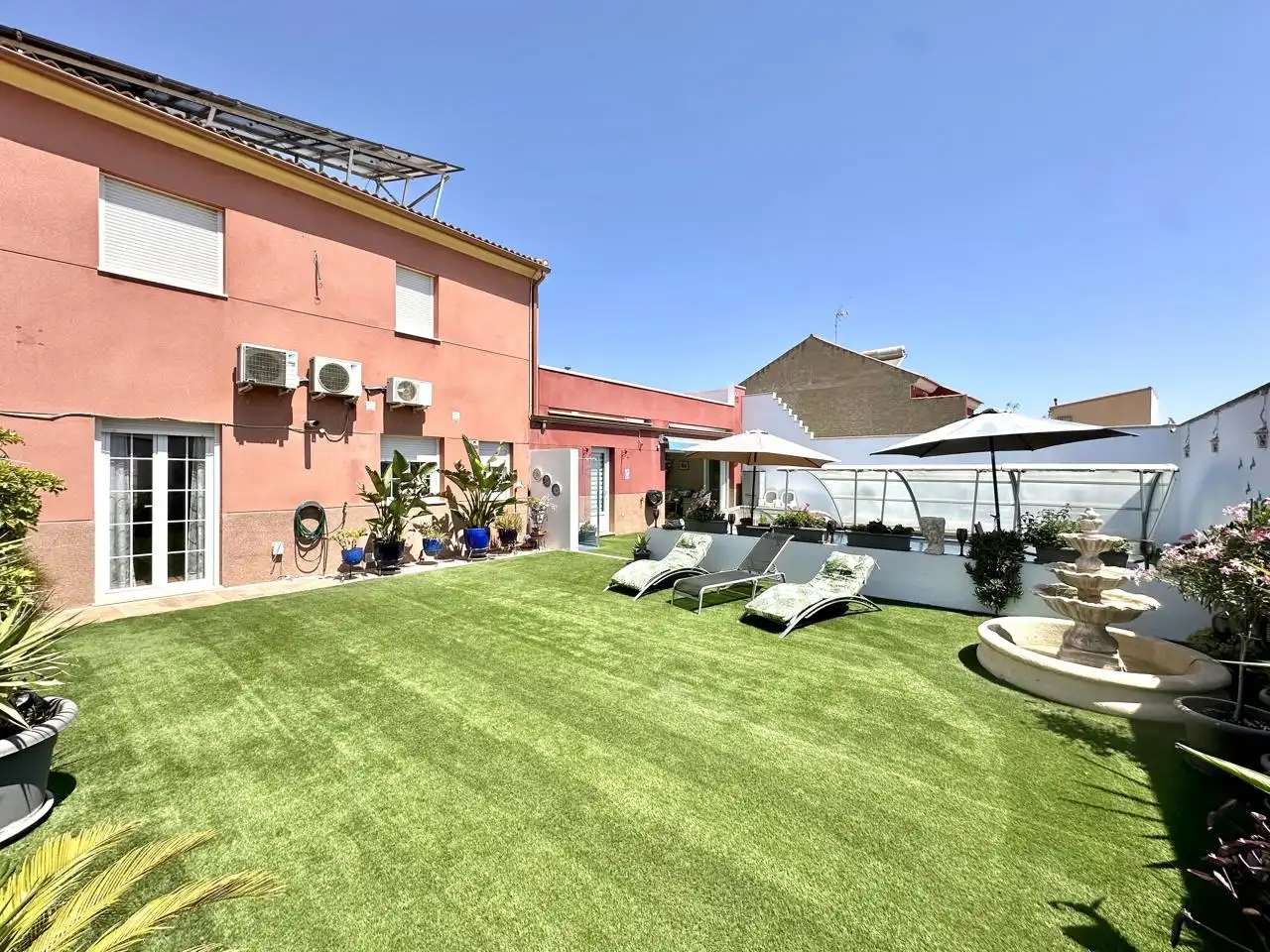 Terraza de Casa o chalet en venta en Fuente de Piedra con Aire acondicionado, Jardín privado y Terraza