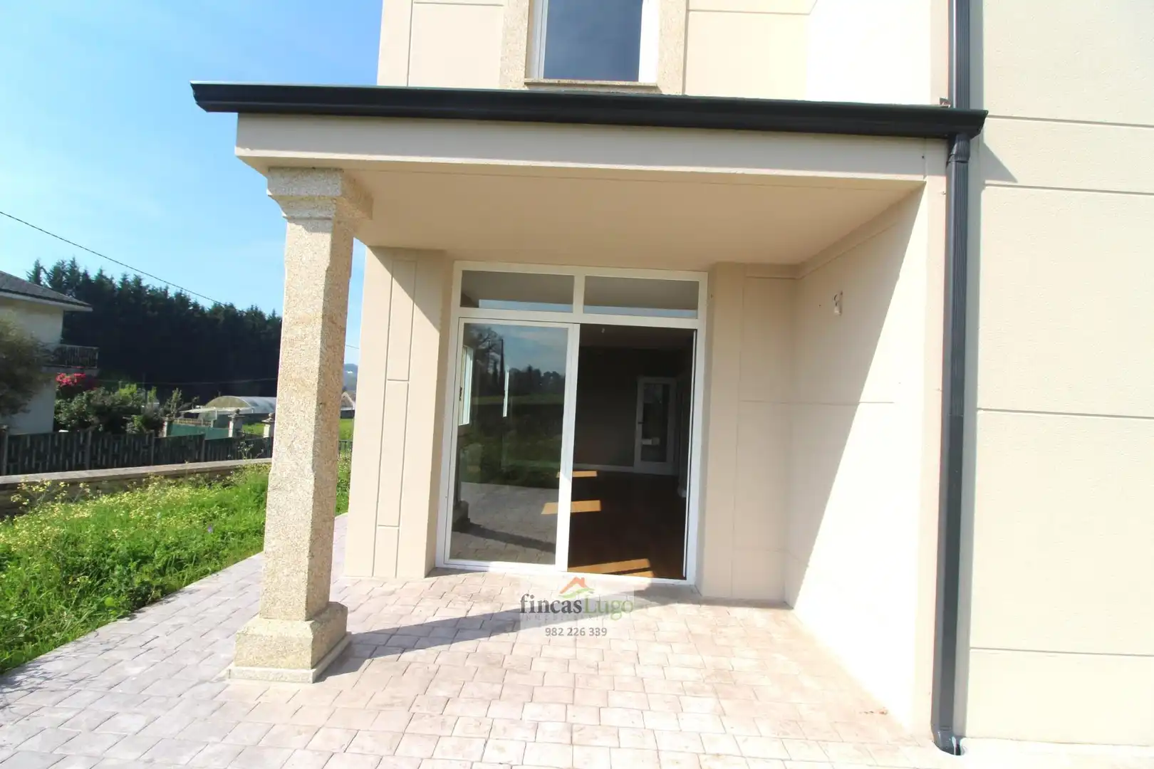 Vista exterior de Casa o chalet en venta en Lugo con Calefacción, Jardín privado y Terraza