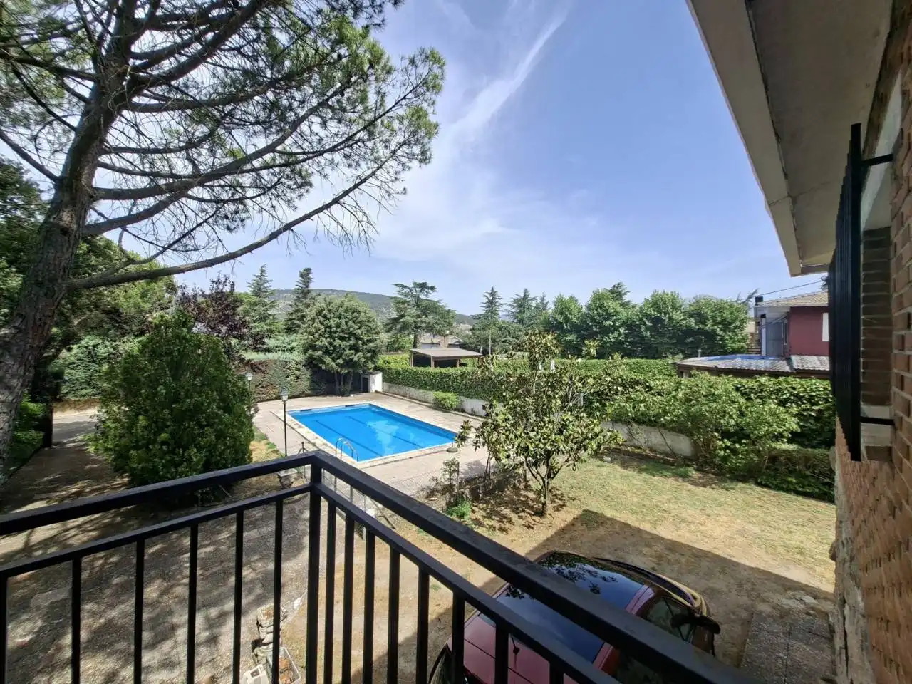 Terraza de Casa o chalet en venta en Moralzarzal con Calefacción, Jardín privado y Terraza