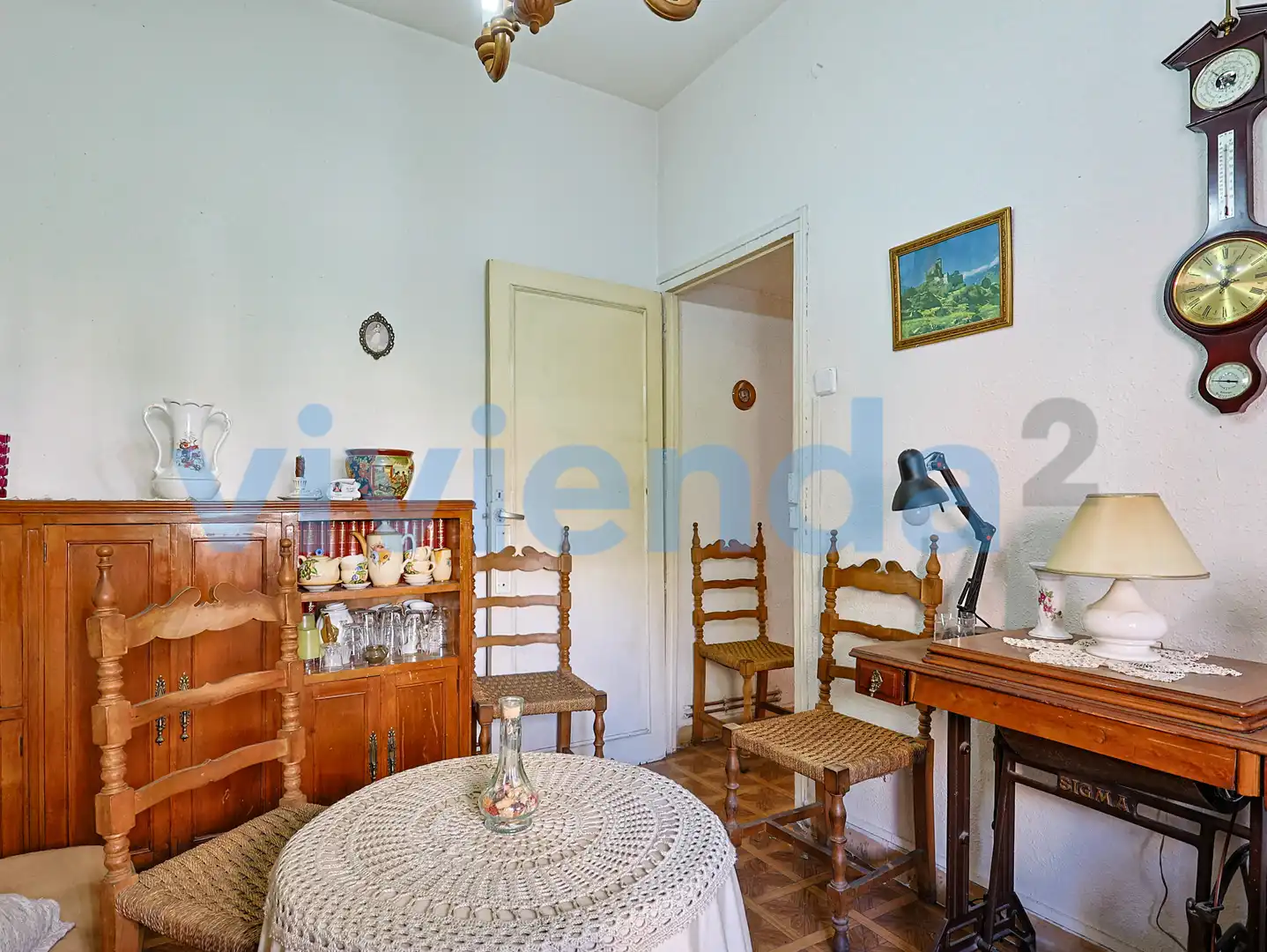 Living room of Flat for sale in Madrid  with Heating, Terrace and Storage room