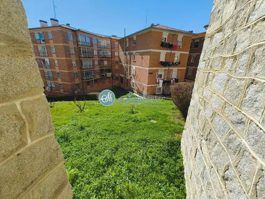 Exterior view of Flat for sale in Segovia  with Heating, Terrace and Furnished
