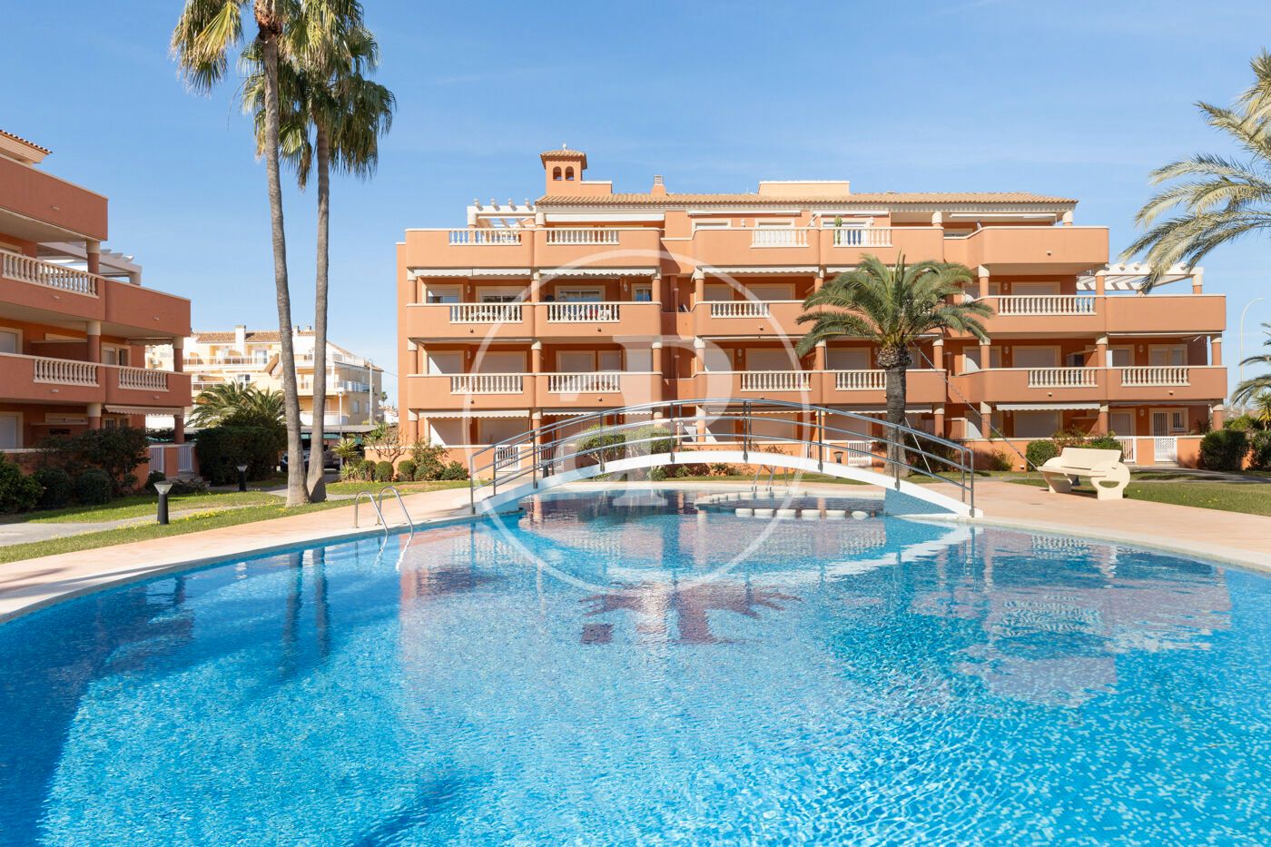 Exterior view of Flat for sale in Dénia  with Air Conditioner, Heating and Private garden