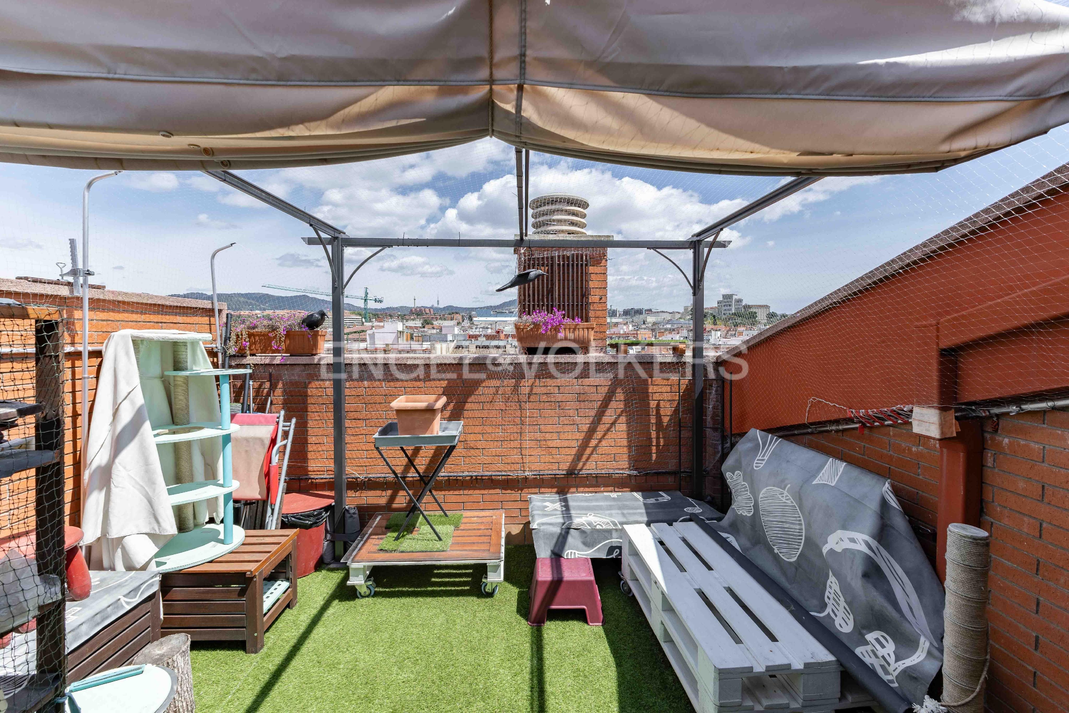 Terrace of Duplex for sale in Sant Joan Despí  with Air Conditioner, Heating and Terrace