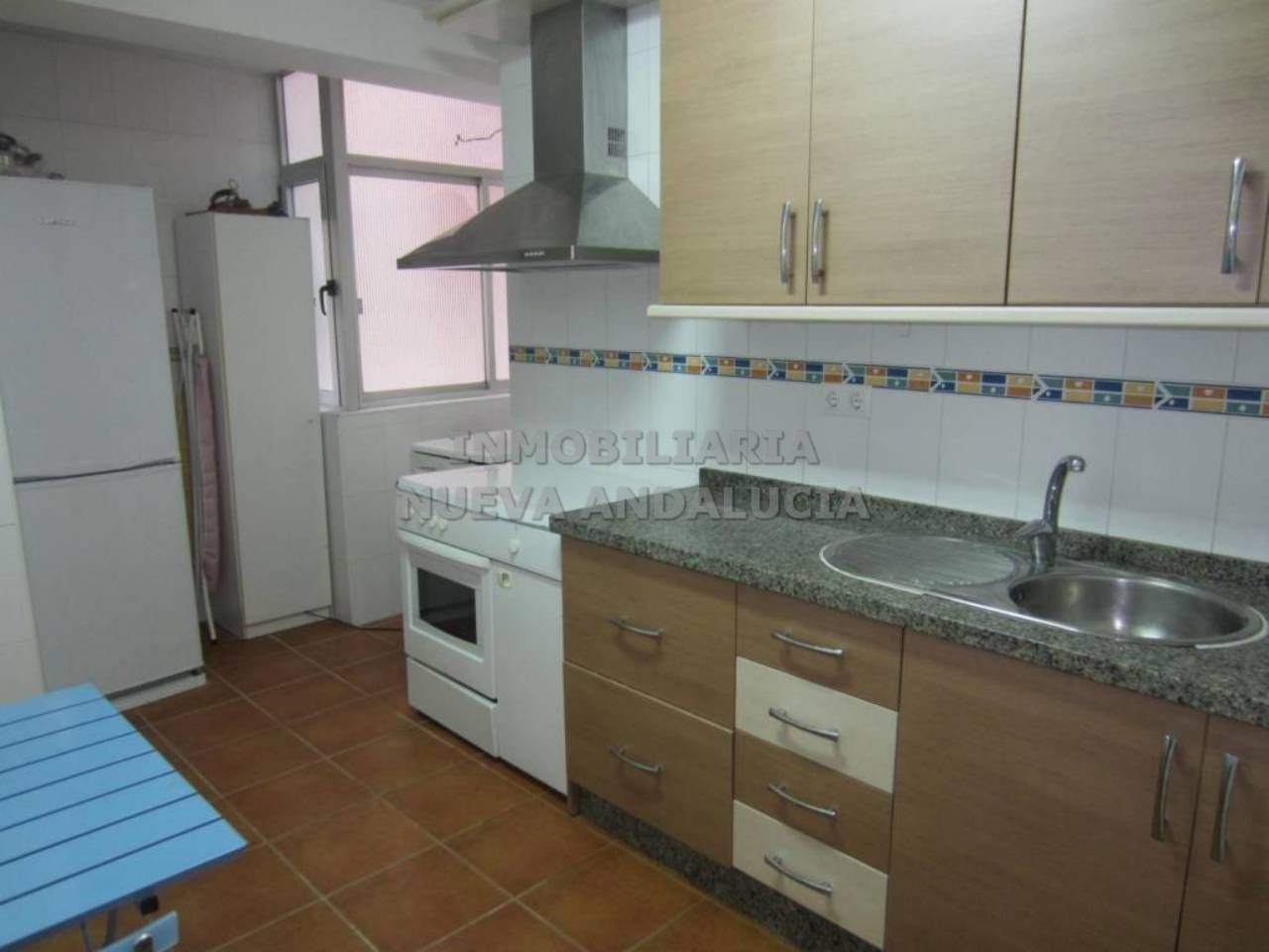 Cocina de Piso de alquiler en  Almería Capital con Terraza y Amueblado