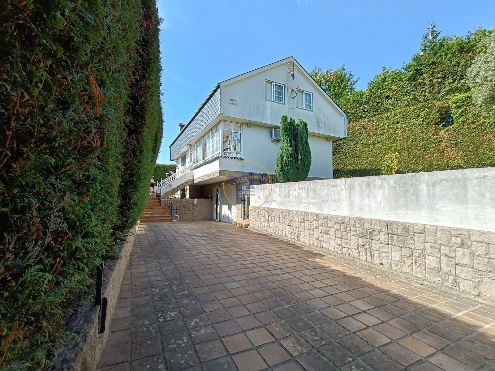 Exterior view of House or chalet for sale in Vigo   with Heating, Private garden and Terrace