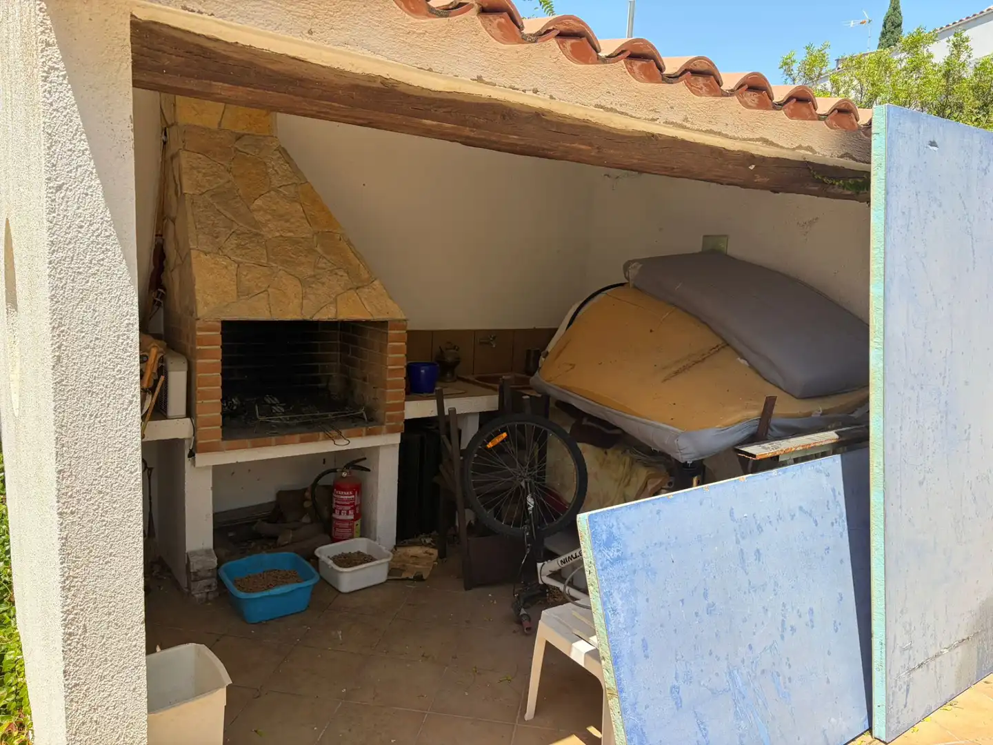 Cocina de Casa o chalet en venta en La Pobla de Montornès   con Aire acondicionado, Calefacción y Jardín privado