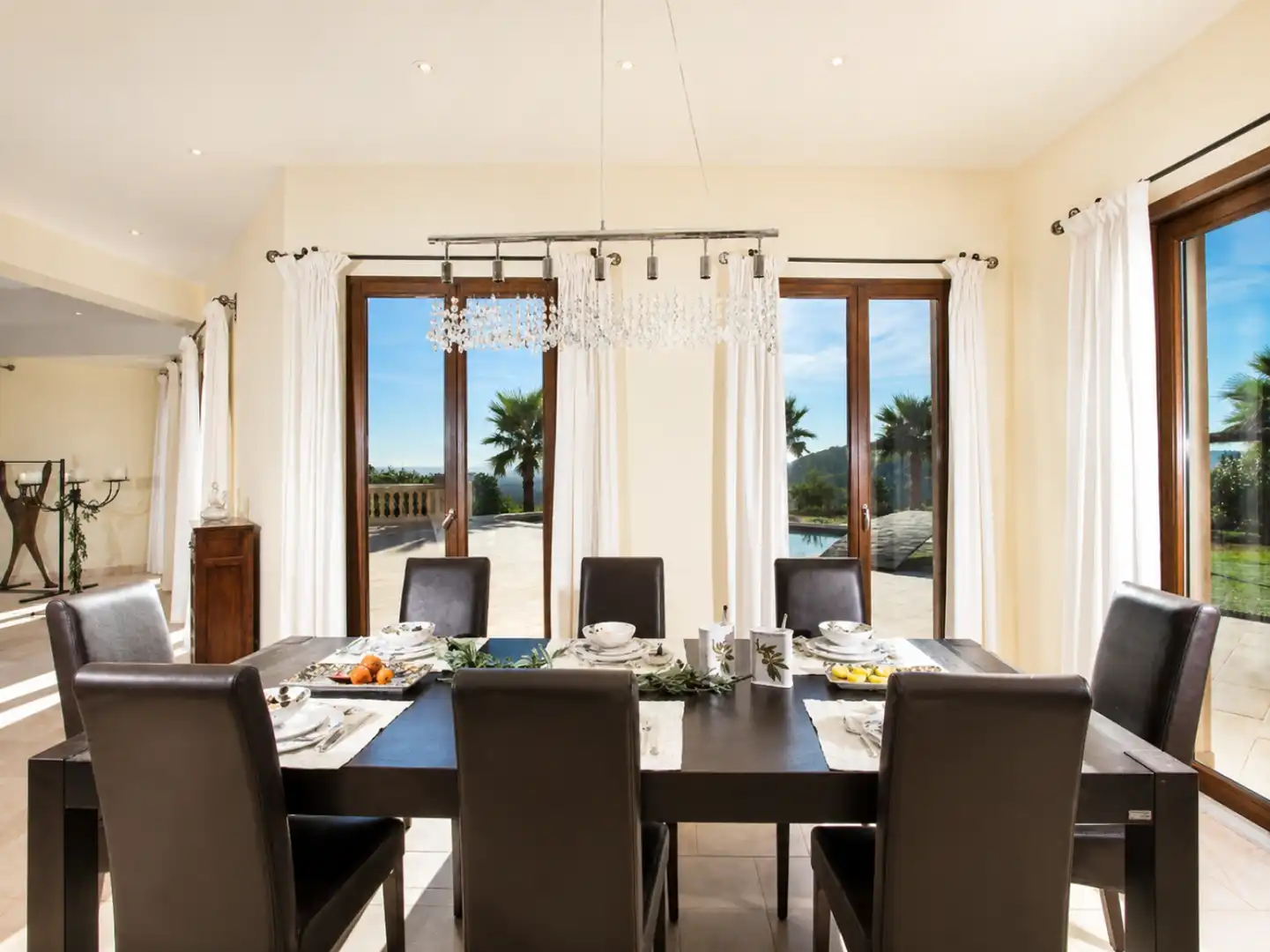 Dining room of Houses for rent in Alaró  with Air Conditioner, Heating and Storage room