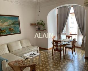 Sala d'estar de Pis de lloguer en  Valencia Capital amb Balcó