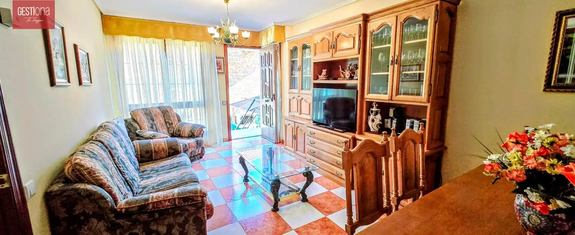 Living room of Ground floor for sale in Noja  with Heating, Terrace and Furnished