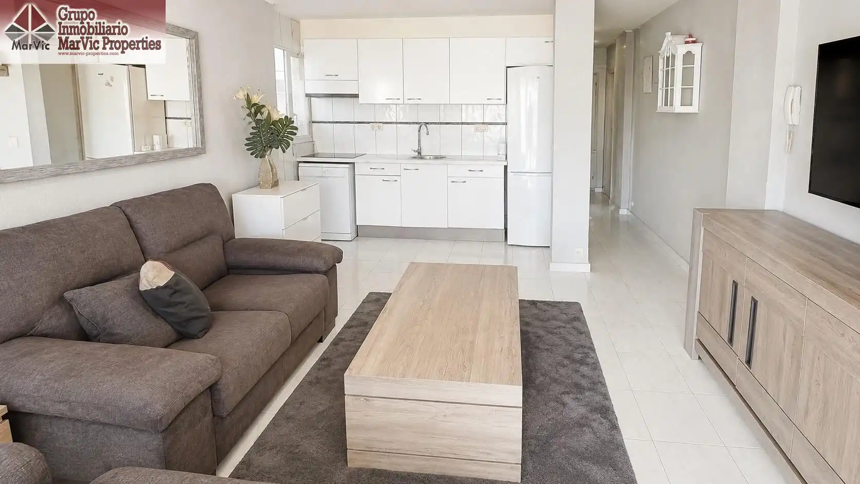 Living room of Flat for sale in Benidorm  with Community pool