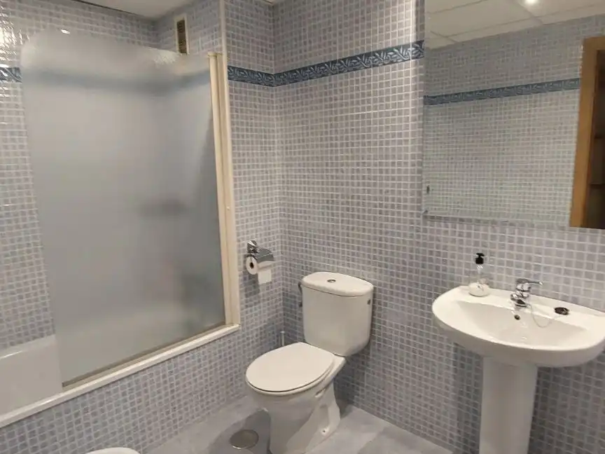 Bany de Oficina de lloguer en Málaga amb Aire condicionat, Calefacció i Terrassa