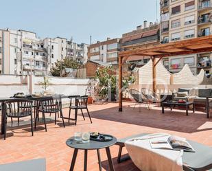 Terrace of Apartment to rent in  Barcelona Capital  with Air Conditioner, Heating and Terrace