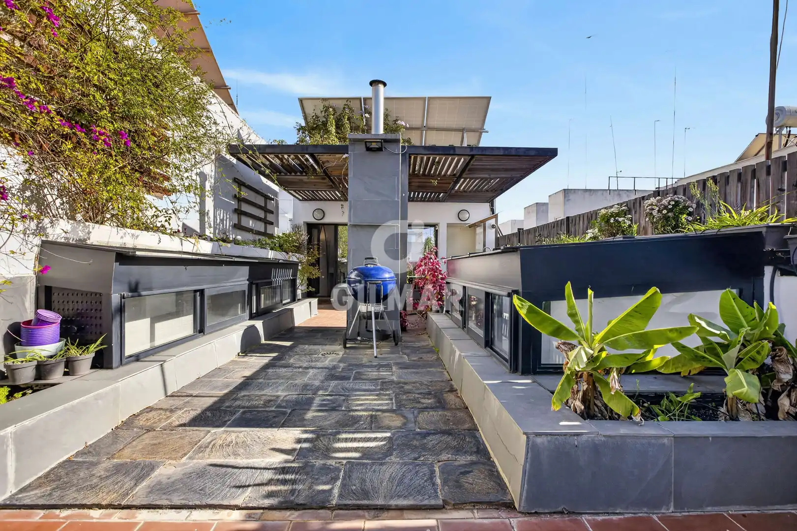 Terrace of Detached homes for sale in Sevilla  with Heating and Swimming Pool