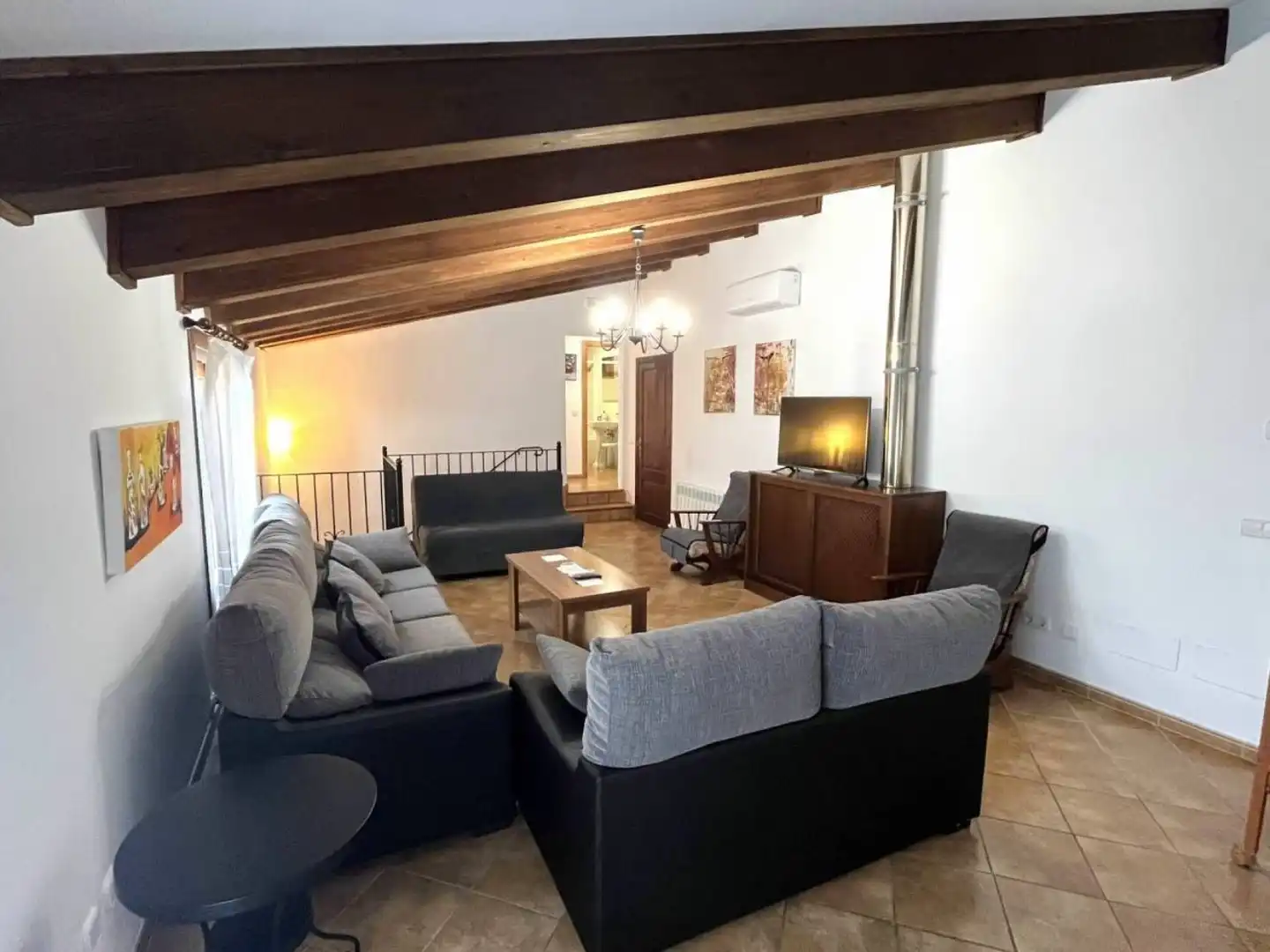 Living room of Houses for rent in Manacor  with Air Conditioner, Private garden and Terrace