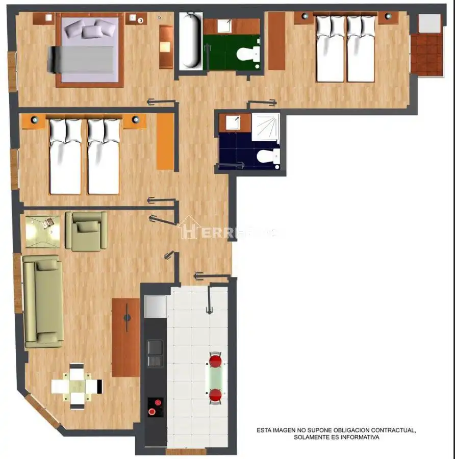 Piso con ascensor en venta en Lardero, imagen 9