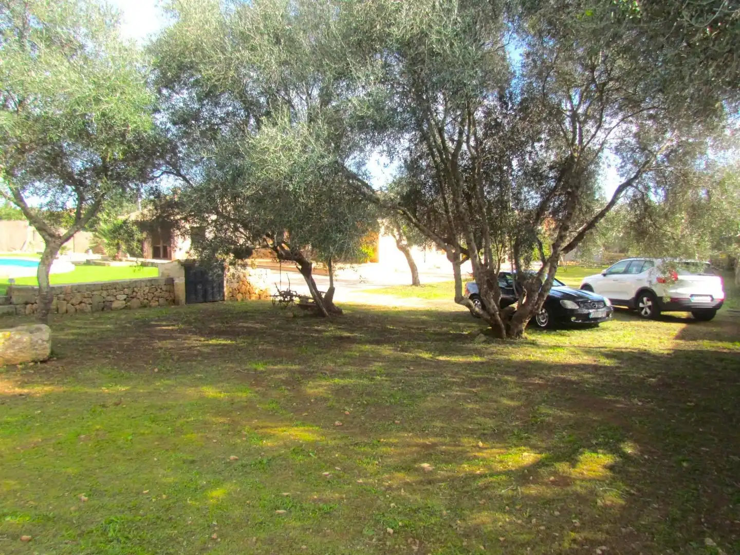 Jardín de Finca rústica de alquiler en Santa Eugènia con Aire acondicionado, Jardín privado y Terraza