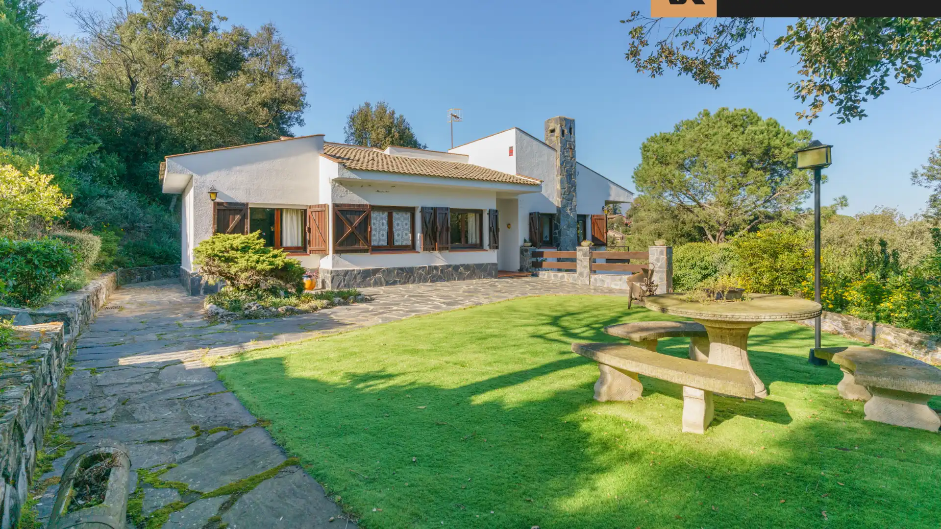 Vista exterior de Casa o chalet en venta en Sant Pere de Vilamajor con Calefacción, Jardín privado y Terraza